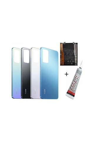 Kahveci.store Redmi Note 12 Pro Arka Batarya Kapağı ,batarya Ve 22 Çok Renkli