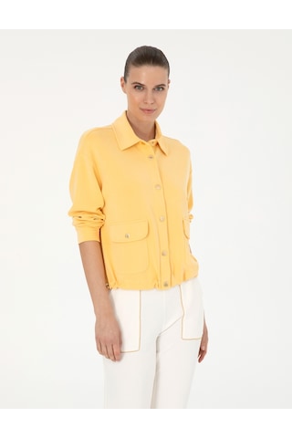 Pierre Cardin Kadın Sarı Hırka Örme 50283321-vr044 Sarı