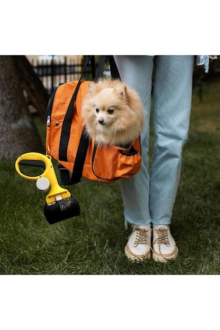 Köpek Dışkı Toplama Aparatı -kaka Toplama El Değmeden-pooper Scooper & Atık Küreği Poşet Dahil