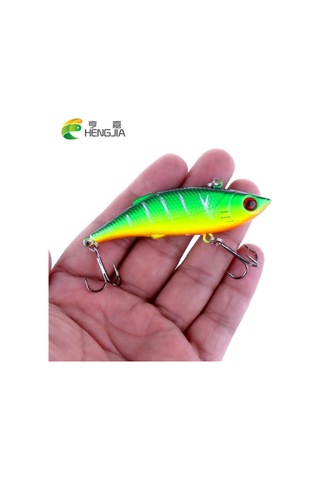 1 Adet Hengjıa Dalış Vıbe Balıkçılık Lures Seti Dudaksız Swimbait Crankbait Biyonik Bas Pike Cazibesi 10g