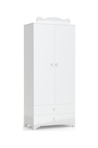 Patiko Sahra 058 2 Kapılı Dolap Beyaz