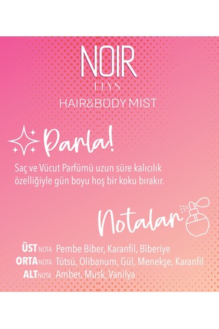Noir Elys Hair & Body Mist Saç & Vücut Spreyi 100 Ml