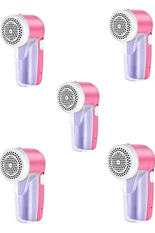 Cvs Dn 5403 Şarjlı Tiftik Ve Kazak Tüy Temizleme Makinesi 5'li Pembe