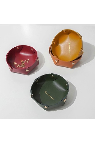 Ganzhoushop Masaüstü Saklama Kutusu L/s Boyutu Çok Renkli Seçenekler Saklama Tepsisi Pürüzsüz Kenarlar Kozmetikler İçin Narin Kutu Uzaktan Kumanda Sarı Lorange