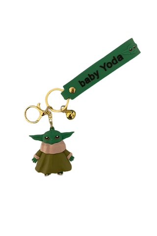 Schulzz Star Wars Baby Yoda Çok Yönlü Hq Çanlı Anahtarlık
