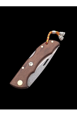 Kilitli Yaylı N690 Çakı- Paslanmaz Çelik Taktik Ve Kamp İçin İdea