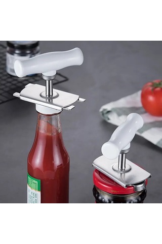 Liangmei Paslanmaz Çelik Açacağı Emek Tasarrufu Sökün Kapak Çok Ahşap