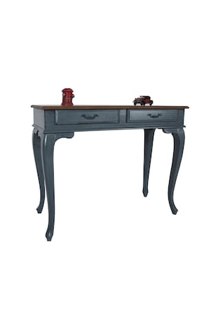 Masifart Ceviz Eskitme Tablalı Dresuar Gri 120 Cm Eskitme Patina Gri