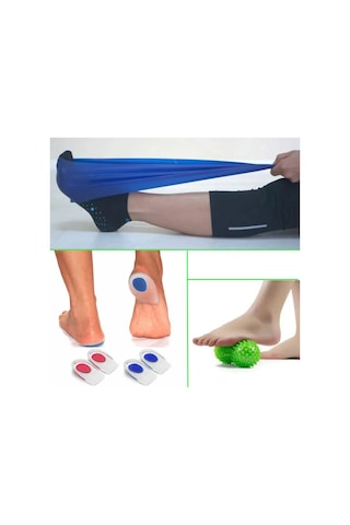 Silikon Topukluk Ayak Masaj Topu Topuk Dikeni Için Topukluk Ve Ma