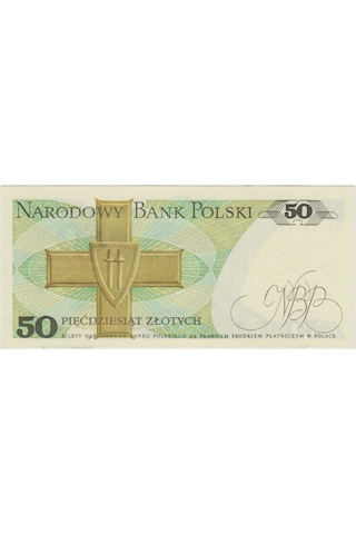 Polonya 50 Zloty 1988 Çil.