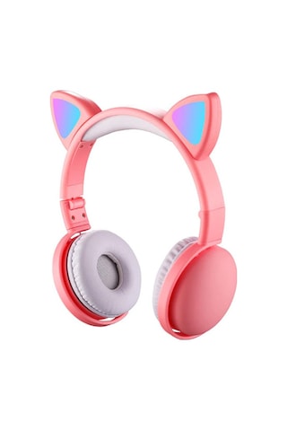 Ally Bluetooth 5.0 Kedi Kulak Kulak Üstü Kulaklık