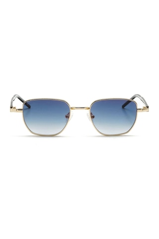 Kilian Ferro C1 50 Unisex Geometrik Gold Metal Güneş Gözlüğü Altın