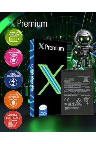 Xpremium Xiaomi Redmi Note 9s Bn55 Batarya Pil Süper Yüksek Kalite 5020 Mah