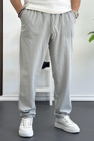 Edwoxmen Erkek Baggy Kalıp Pantolon Gri Edw130-gri Gri