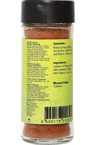 Hayfene Chili Limon Baharatı 40 G