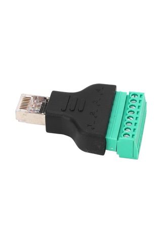 Maiyame Rj45 Dişi Vida Bağlantı Adaptörü - 8 Pinli Ağ Bağlantısı İçin 3 Adet Kolay Montaj, Sinyal İletiminde Güvenilirlik.