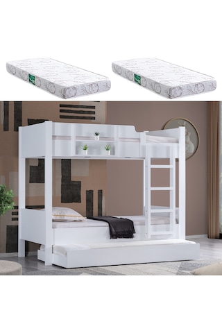 Setaymobilya Ranza, Asya Ayılabilir Yavrulu Ranza + 2 Adet Comfort Yatak