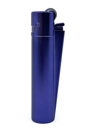 Clipper Özel Kutusunda Metal Çakmak - The New Black Mat Mavi