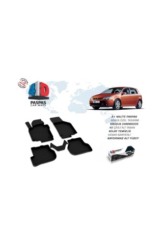 Omsa Volkswagen Golf 5 2003-2008 Siyah 4d Paspas 2443410267614