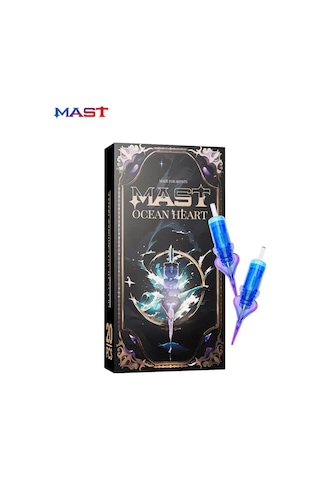 Mast Ocean Heart Cartridges 0803 Rl Long Taper - Kartuş Kalıcı Makyaj İğnesi