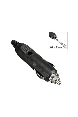 2 Adet Led Işıklı 12 Volt Sigortlalı Seyyar Motorsiklet Otomobil Araç Çakmaklık Fişi Soketi
