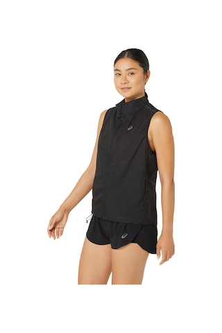 Asics Metarun Packable Gılet Kadın Siyah Yelek 2012c974-001 Siyah
