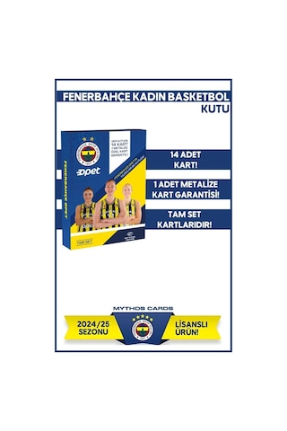 Kadın Basketbol Tam Set Sezon Kartları - Kutu