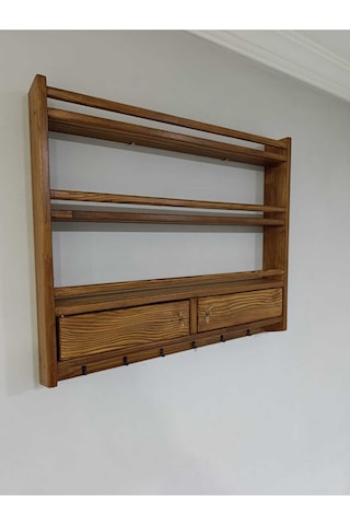 Kardemir Mutfak Terek Rafı 60 70 Cm Ahşap