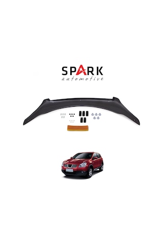 Nissan Qashqai 2007-2010 Yıl Aralığı Uyumlu Kaput Rüzgarlığı 3mm Nissan Qashqai 2007-2010 Yıl Aralığı Uyumlu Kaput Rüzgarlığı 3mm