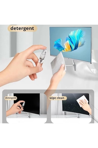 Lexroo 7'si 1 Arada Elektronik Temizleme Kiti, Klavye, Airpods Uyumlu Pro, Kulaklık