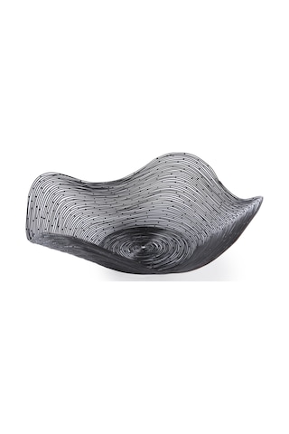 Yargıcı Metal Asimetrik Formlu Sepet 41x13 Cm 26knha1049n St