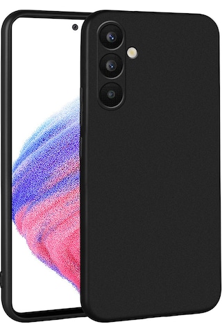 Zore Galaxy Uyumlu A34 Kılıf Premier Silikon Kapak - Siyah Siyah