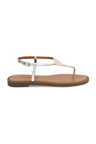 U.S. Polo Assn. Kadın Gri Sandalet 50304765-VR107
