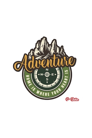 Adventure Camping Pusula Sticker Off Road Sticker (499594689)