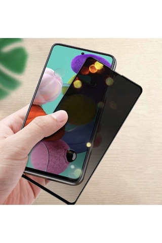 Teknopark Redmi Note 9 Pro Privacy Kavisli Hayalet Gizlilik Filitreli Full Ekran Koruyucu