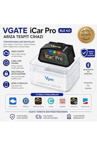 İcar Pro Ble 4.0 Reno Bmw Ddt4all Bimmercode Uyumlu Arıza Tespit Ve Gizli Özellik Açma Cihazı İos Android