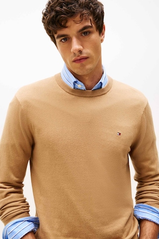 Tommy Hilfiger Erkek Kazak Bej