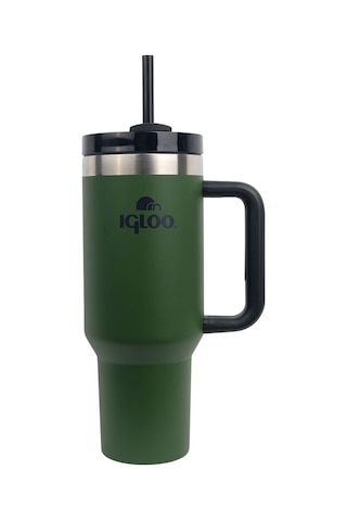 Çelik Mug Termos - Igloo - Stadler - 1.2 Lt - Haki - 205787 Çok Renkli