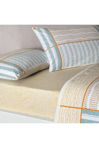 Taç Baskılı Willow Çift Kişilik Pike Takımı Sarı 000000001000049782 Sarı