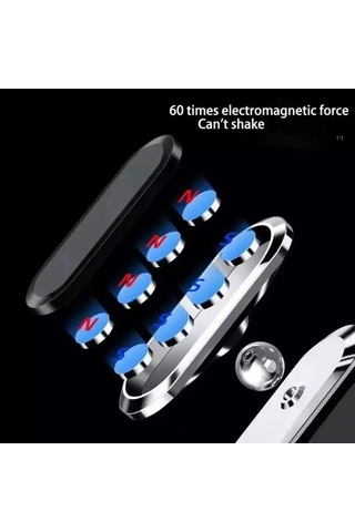 Tysm Joyjadehub 360 Manyetik Araç Telefonu Tutucu Mıknatıs Akıllı 1pc Evrensel Uyumlu 1pc