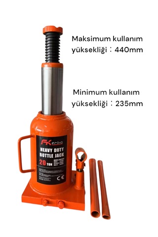 Fk Frıko 20t Hidrolik Şişe Kriko/heavy Duty Bottle Jack