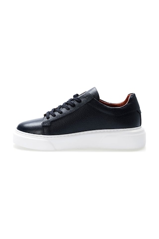 Fast Step Hakiki Deri Erkek Casual Ayakkabı 401ma777 Lacivert