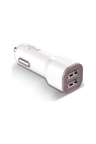 Mytell Tüm Arabalara Uyumlu - Universal Araç Çakmaklık Şarj Aleti - Çift Usb 2.1a My-a5 Standart