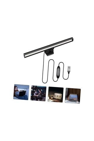 26cm Monitör Işık Pratik Bilgisayar Ekranı Asılı Hafif Bilgisayar Lambaları Monitör Klibi İçin