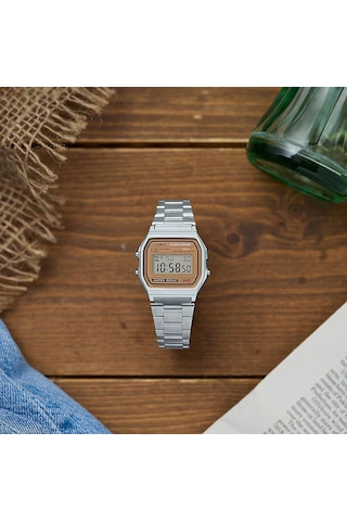 Casio A158wea-9df Kol Saati Metalik