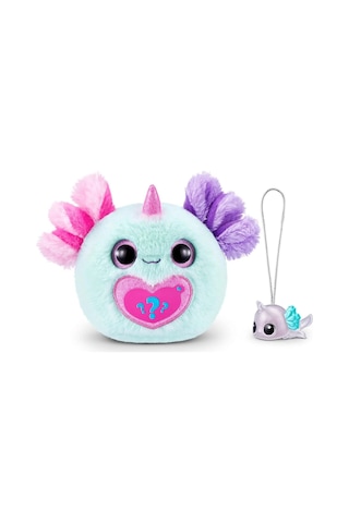 Giochi Preziosi Rainbocorns Axolotlcorn Sürpriz Peluş Rar35000 92120tq1 Mor Pembe 3lü Kulak Çok Renkli