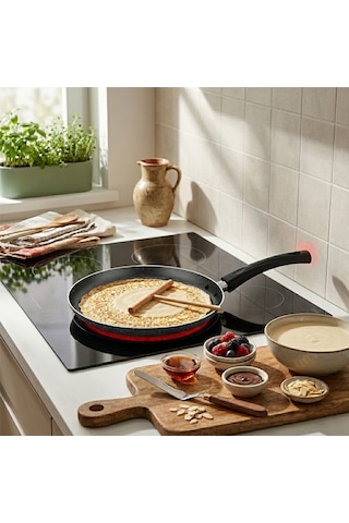Papilla Ragnar 25 Cm Granit Krep Tava - Tek Saplı Brkt-739361- 12'li Paket Diğer