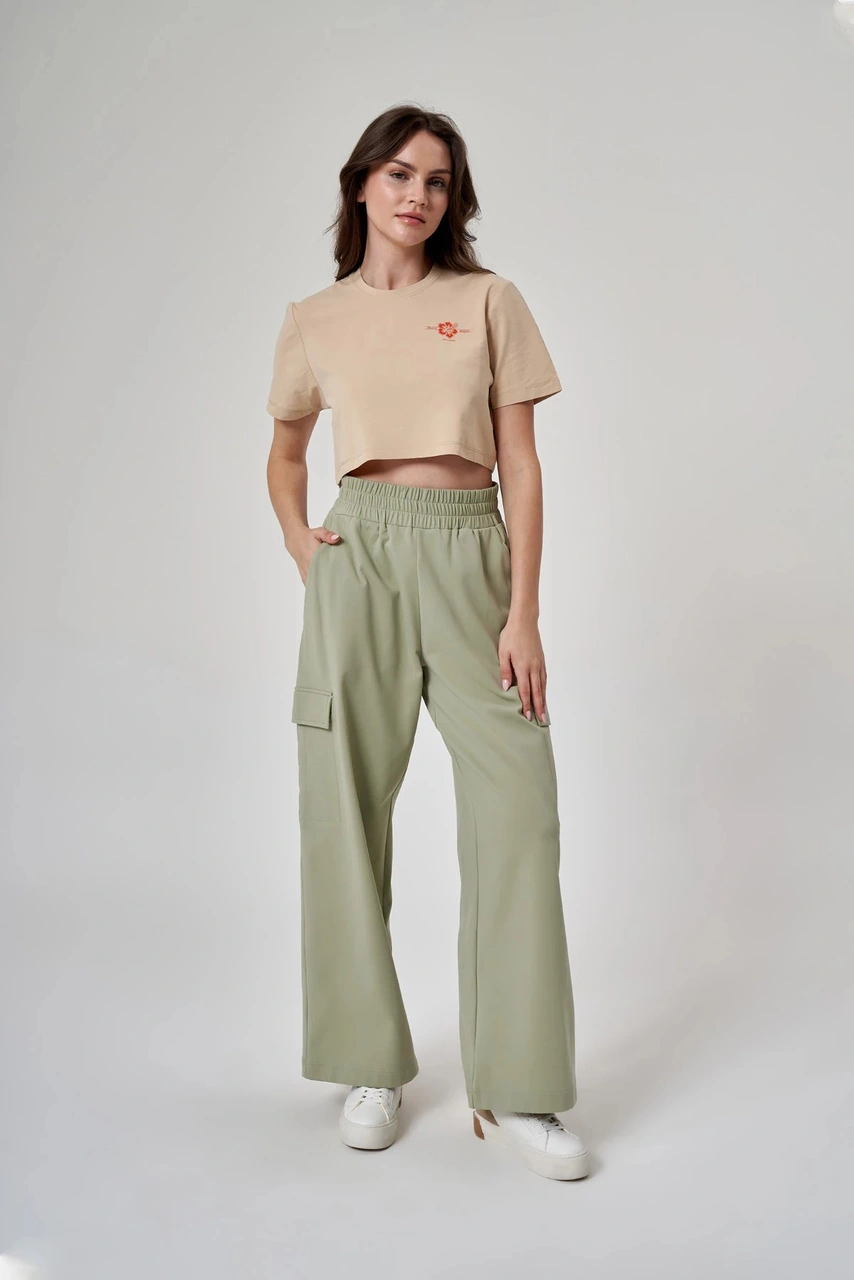 Exuma Kadın Pantolon-1523021 Yeşil 1523021-yeşil Yeşil