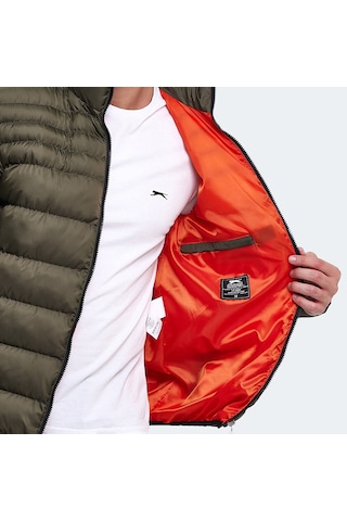 Slazenger HORIZON I Erkek Şişme Haki Mont & Kaban