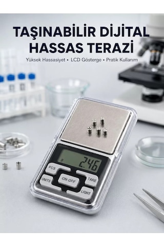 Hassas Tartım İçin Dijital Cep Terazisi Sayma Modlu Yeni Nesil Belirtilmemiş